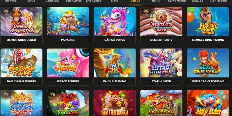 Game bắn cá đổi thưởng sở hữu nhiều tính năng hấp dẫn và giao diện đẹp mắt Game bắn cá đổi thưởng sở hữu nhiều tính năng hấp dẫn và giao diện đẹp mắt